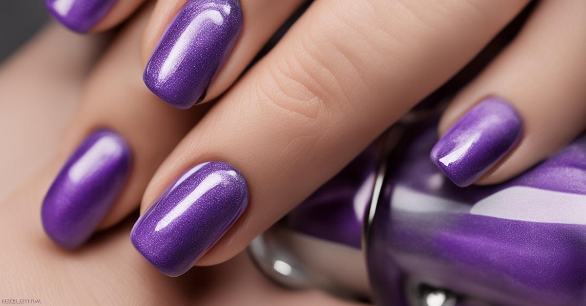 Paznokcie fioletowe jasne: najmodniejszy manicure 2024 dla każdej kobiety